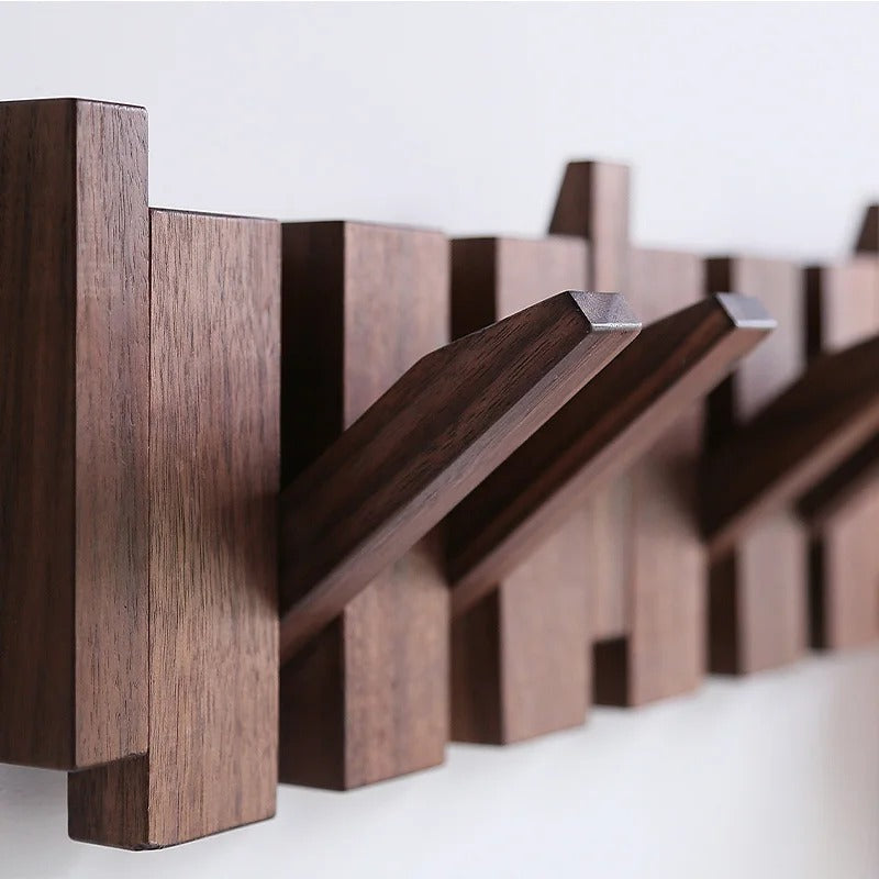 Modern Wooden Piano Rack Coat Hanger