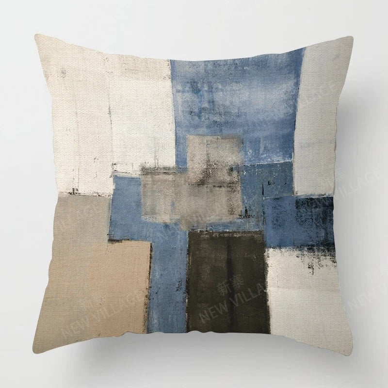 Colorful Linen Pillow Cover