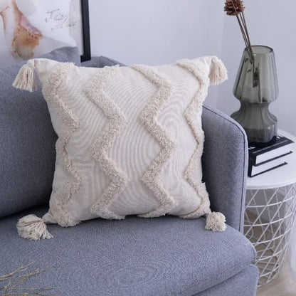 Vintage Textured Pillow Cover - Cofik