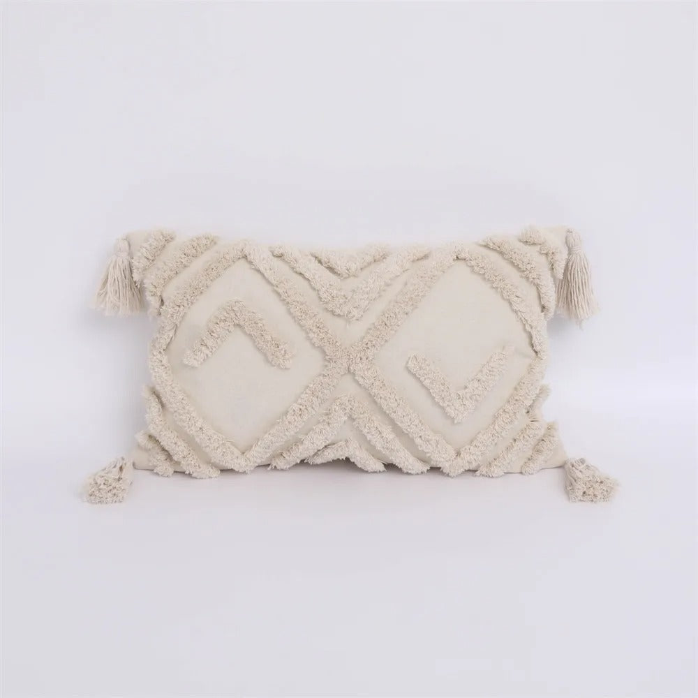 Vintage Textured Pillow Cover