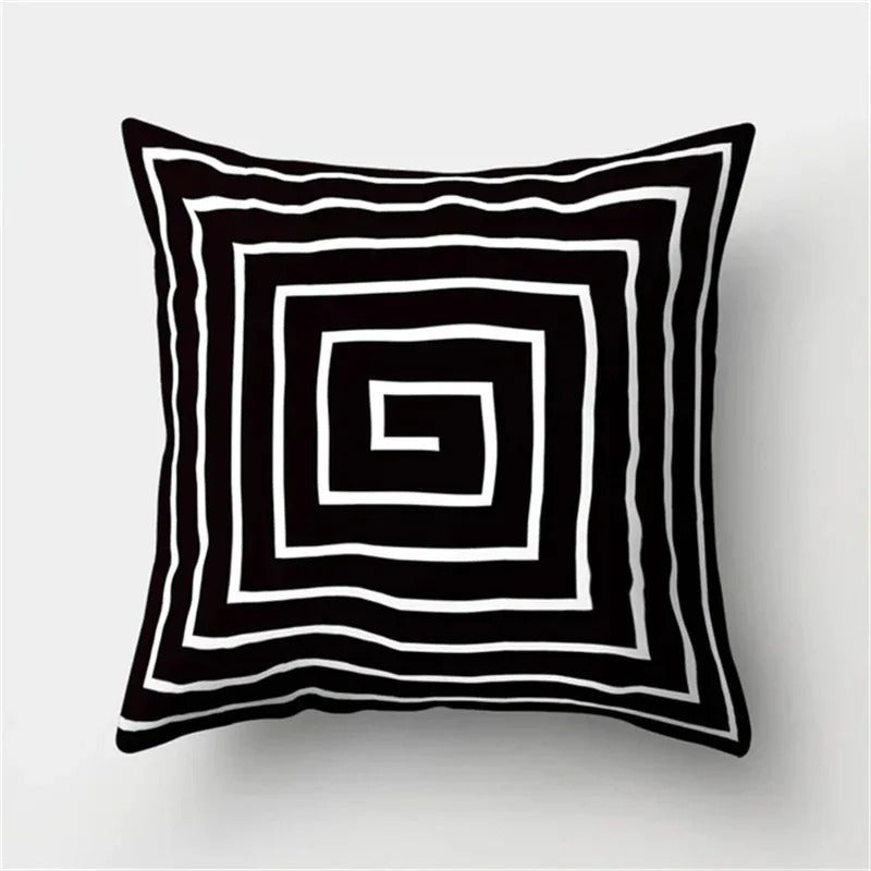 Modern Geometric Decor Pillow Cover