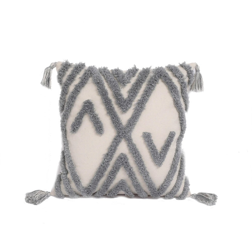 Vintage Textured Pillow Cover