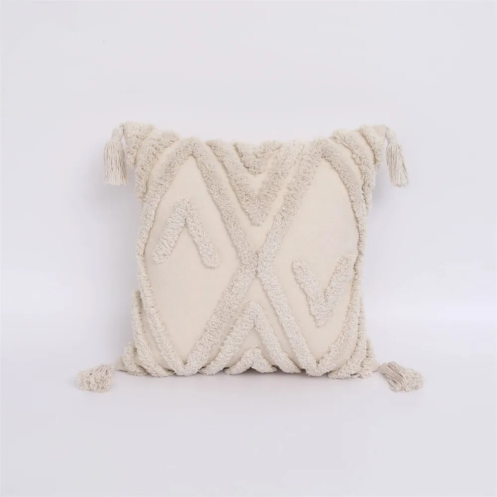 Vintage Textured Pillow Cover