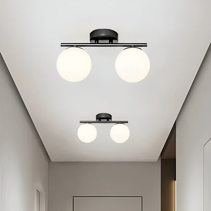 Modern Glass LED Ceiling Lamp
