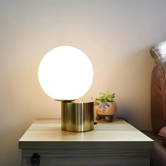 Stylish Glass Globe Desk Lamp - Cofik