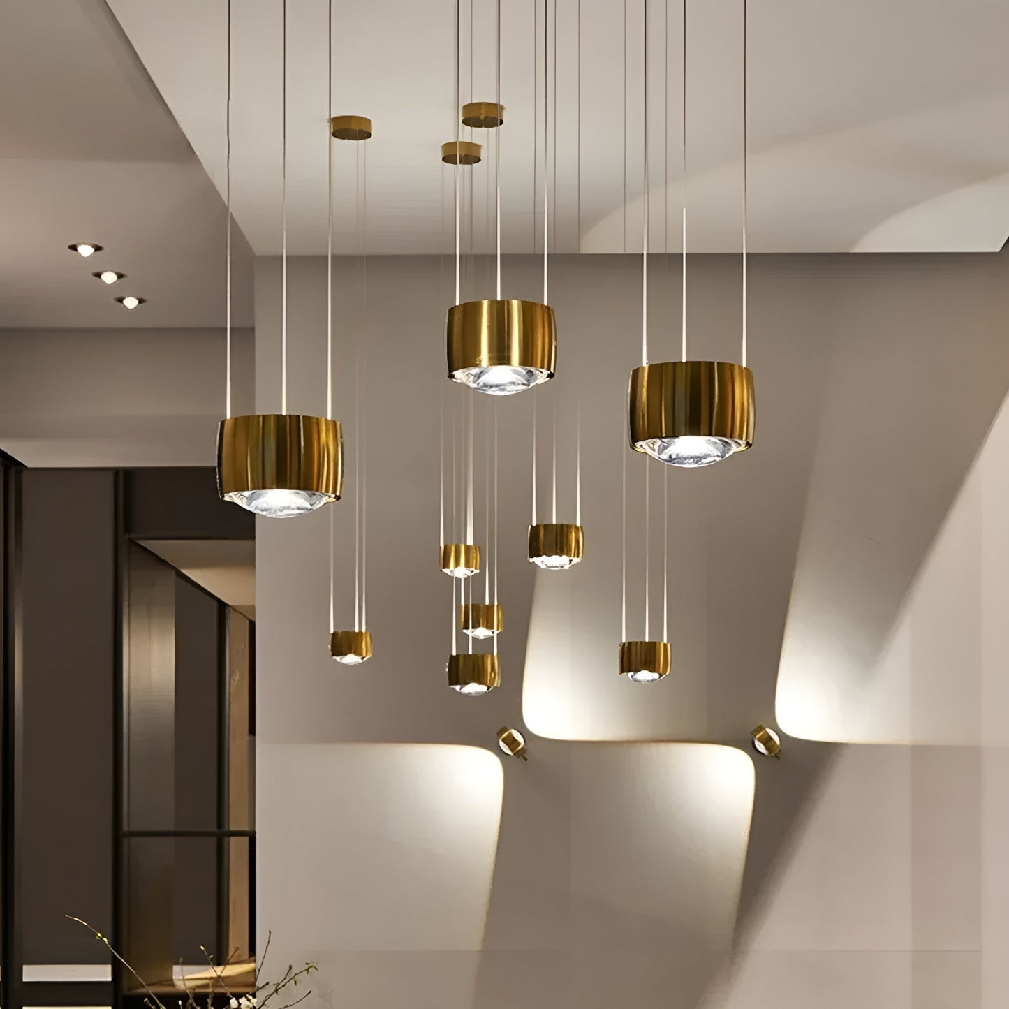 Simple LED Hanging Light