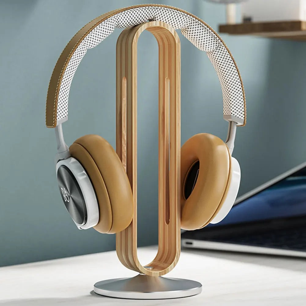 Premium Wooden Headphone Holder