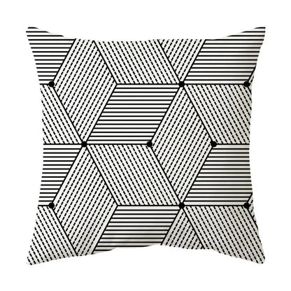 Modern Geometric Decor Pillow Cover