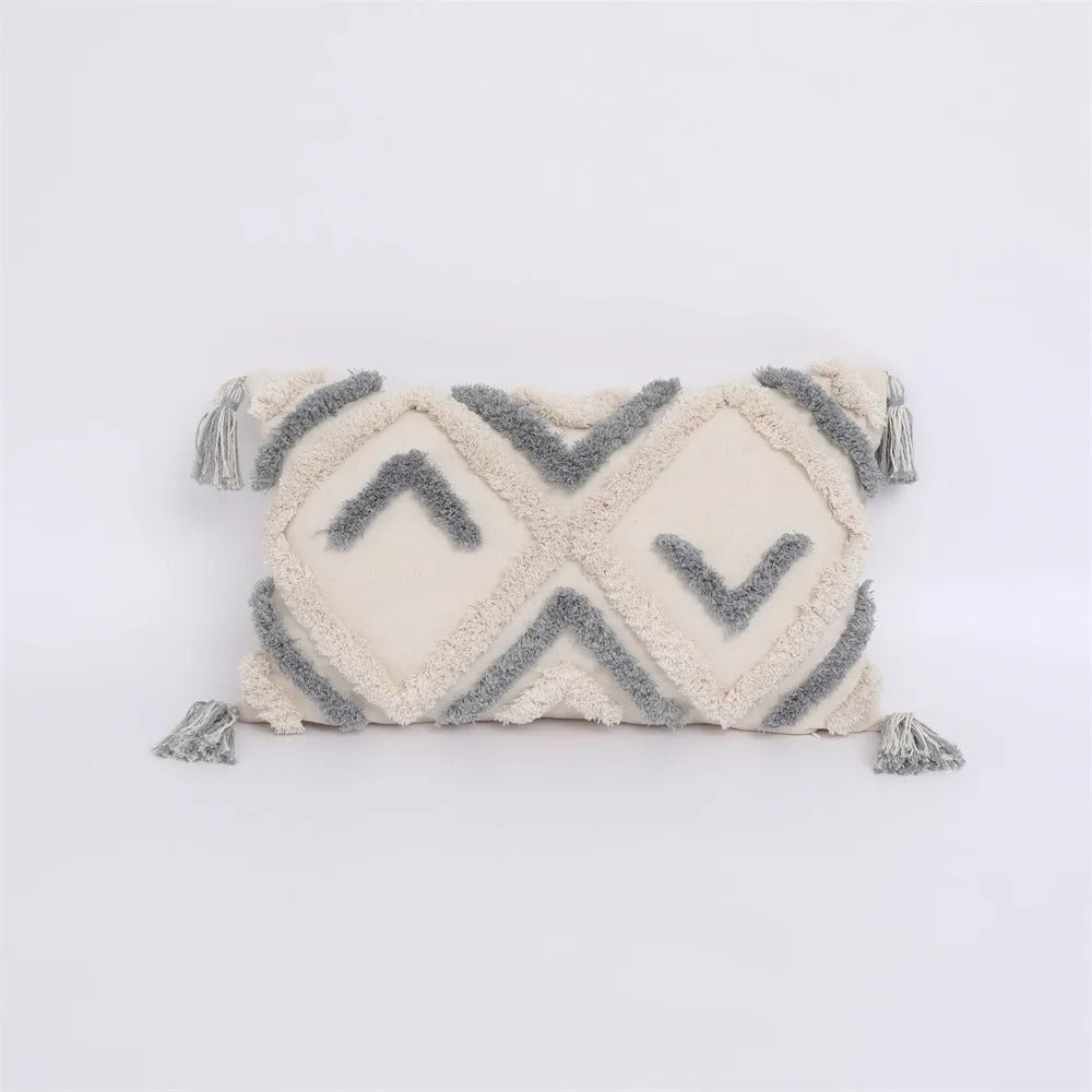 Vintage Textured Pillow Cover