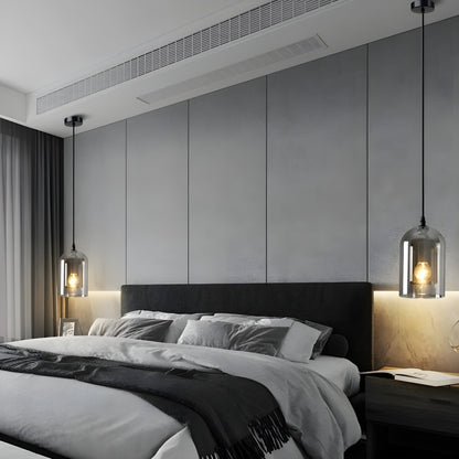 Elegant Double Glass Pendant Lamp