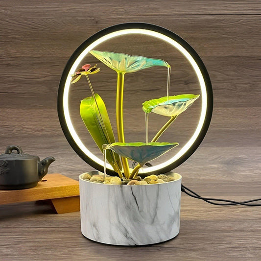 Calming Waterfall Desk Lamp - Cofik