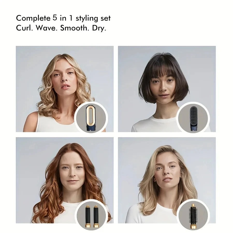 Multi-Function Hot Air Hair Curler