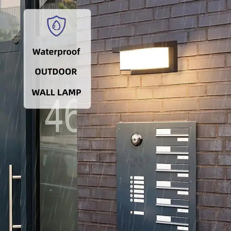 Outdoor Motion Sensor LED Security Light