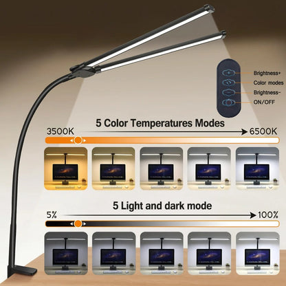 Bright Adjustable Office Desk Light
