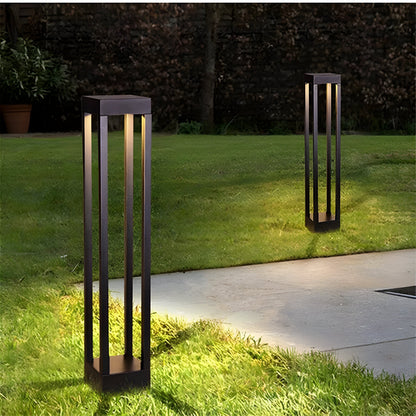 Outdoor Solar Powered Aluminum Garden Lamp