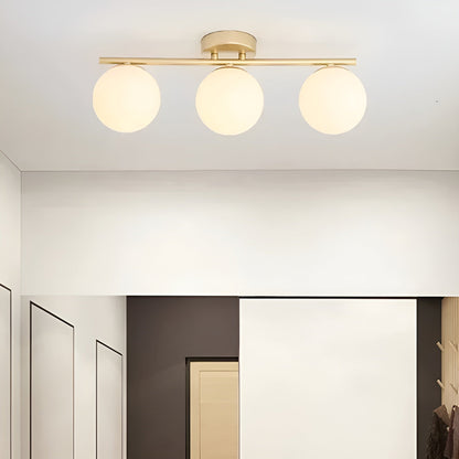 Modern Glass LED Ceiling Lamp