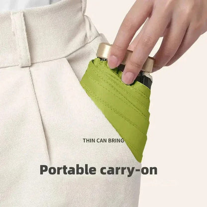 Compact Portable Rain Umbrella (Waterproof & Stormproof)