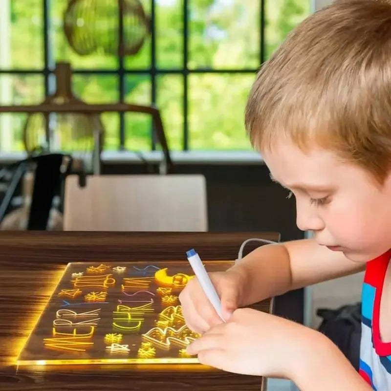 Colorful Kids Art LED Drawing Tablet - Cofik