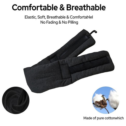 Soft Travel Neck Pillow Set with Eye Mask & Strap