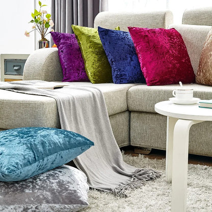 Plush Pillow Cover – Elegant Home Decor - Cofik