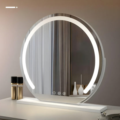 Bright LED Vanity Mirror with Adjustable Lighting