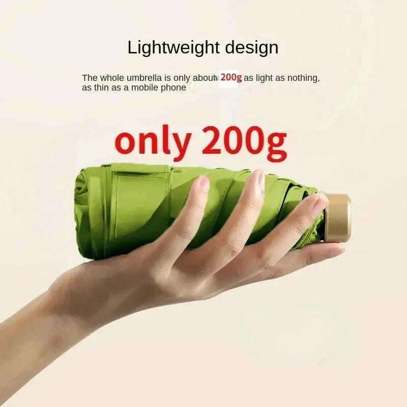 Portable Mini Compact Umbrella with UV Protection