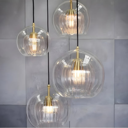 Elegant Glass Drop Pendant Lamp