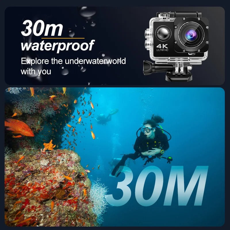 Wireless HD Underwater Action Cam