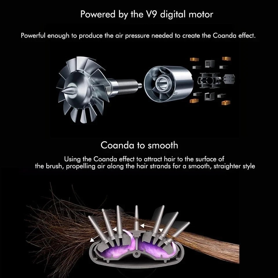 Multi-Function Hot Air Hair Curler