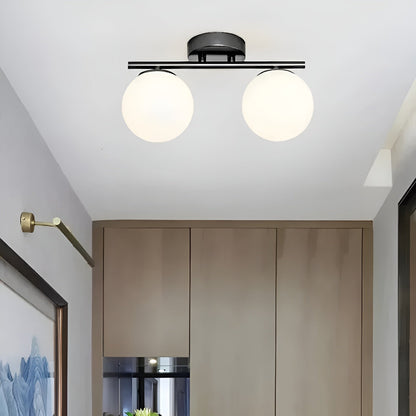Modern Glass LED Ceiling Lamp