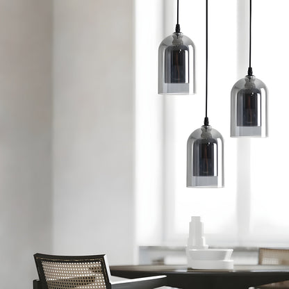 Elegant Double Glass Pendant Lamp