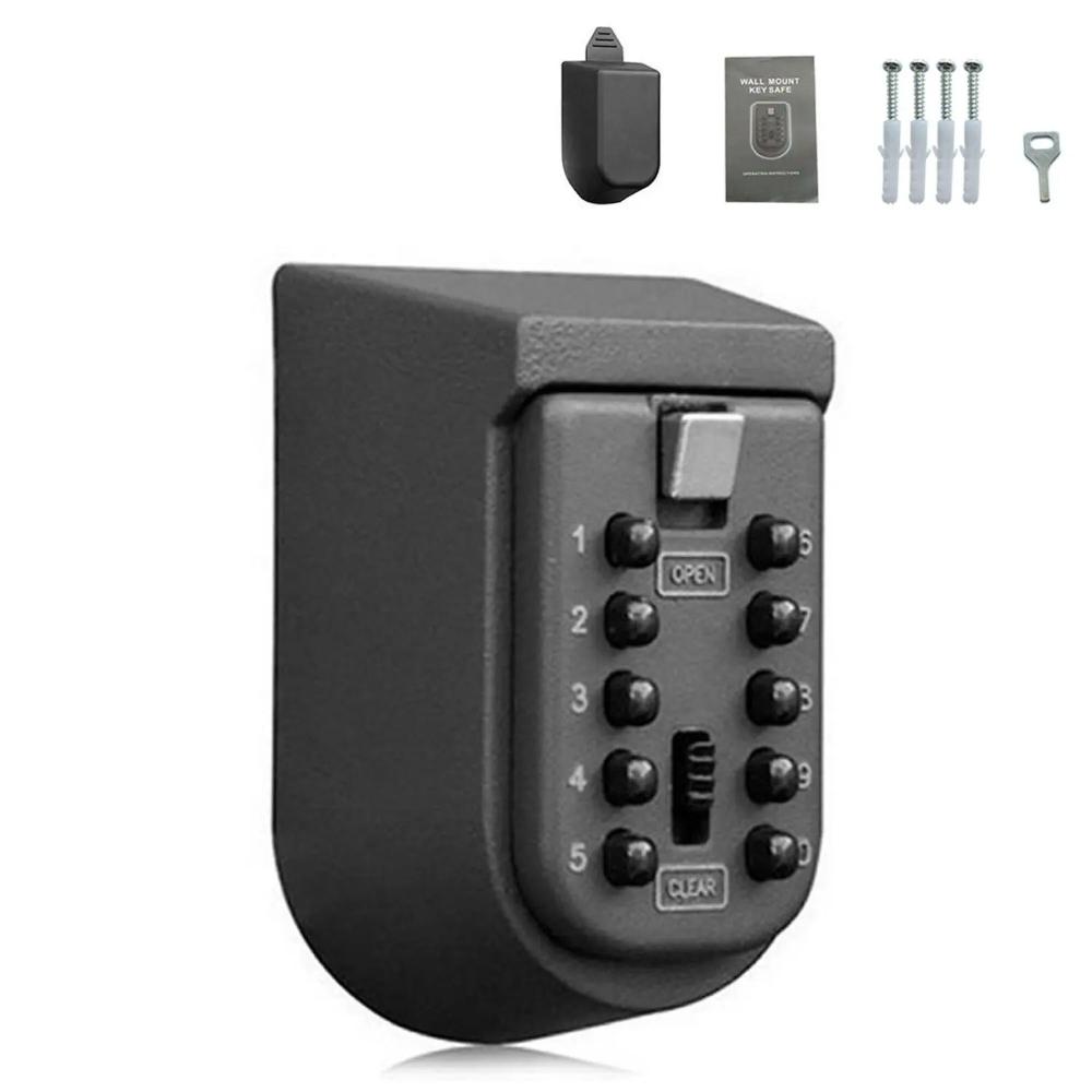 Secure Key Lock Box for Home and Outdoor Use