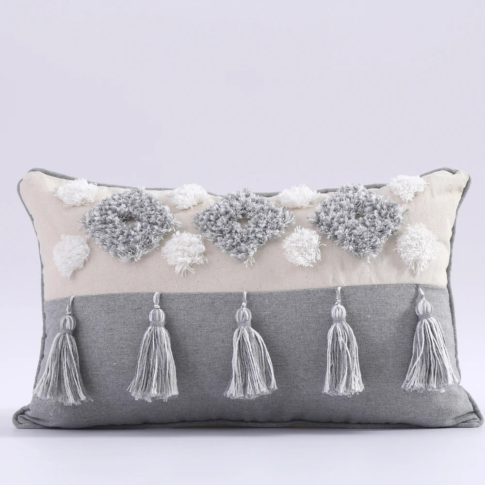 Vintage Textured Pillow Cover