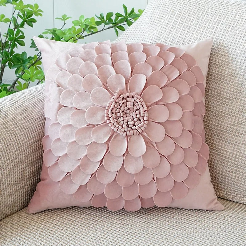 Soft Pink Rabbit Cushion Cover - Cofik