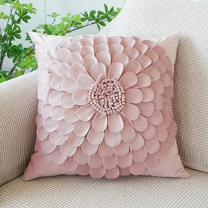 Soft Pink Rabbit Cushion Cover - Cofik