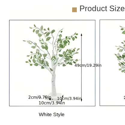 Stylish Tree Table Lamp – Soft Warm LED Lighting