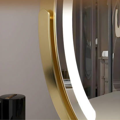 Bright LED Vanity Mirror with Adjustable Lighting