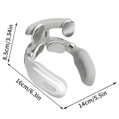 Relaxing 4-in-1 Neck Massager with Heat Therapy