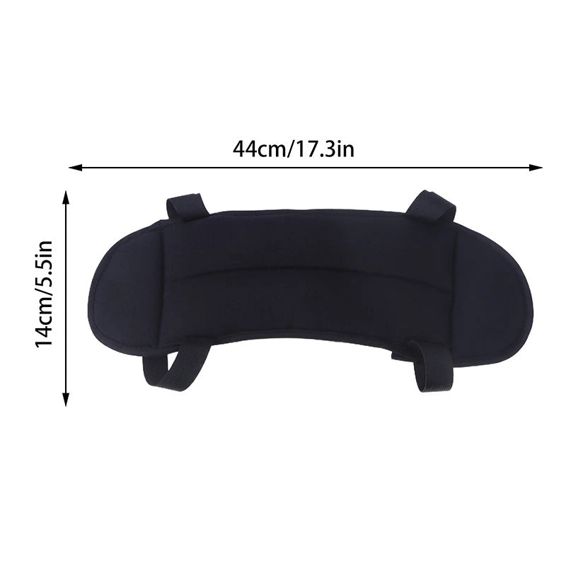 Soft Travel Neck Pillow Set with Eye Mask & Strap