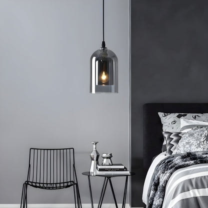 Elegant Double Glass Pendant Lamp