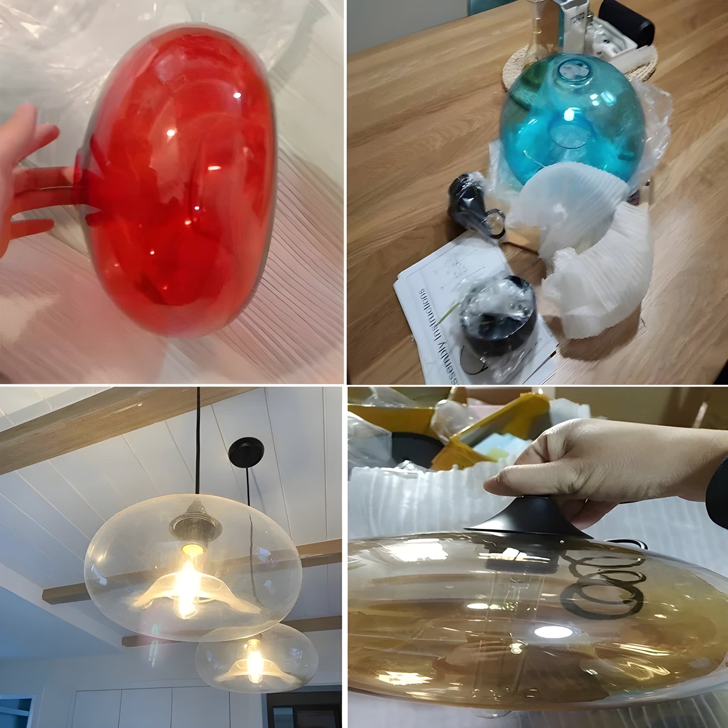 Stylish Glass Hanging Light