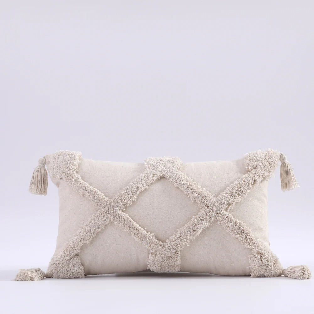 Vintage Textured Pillow Cover