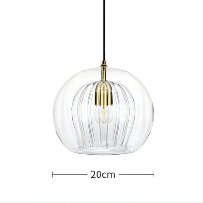 Elegant Glass Drop Pendant Lamp