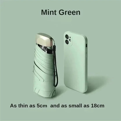 Portable Mini Compact Umbrella with UV Protection