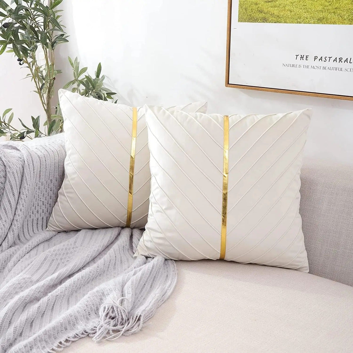 Elegant Black Velvet Cushion Cover