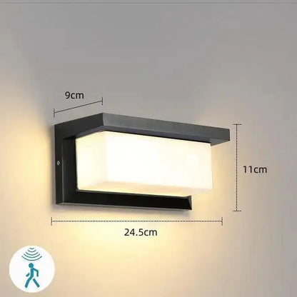 Outdoor Motion Sensor LED Security Light