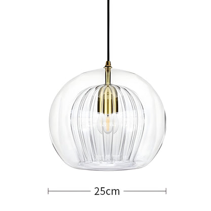 Elegant Glass Drop Pendant Lamp