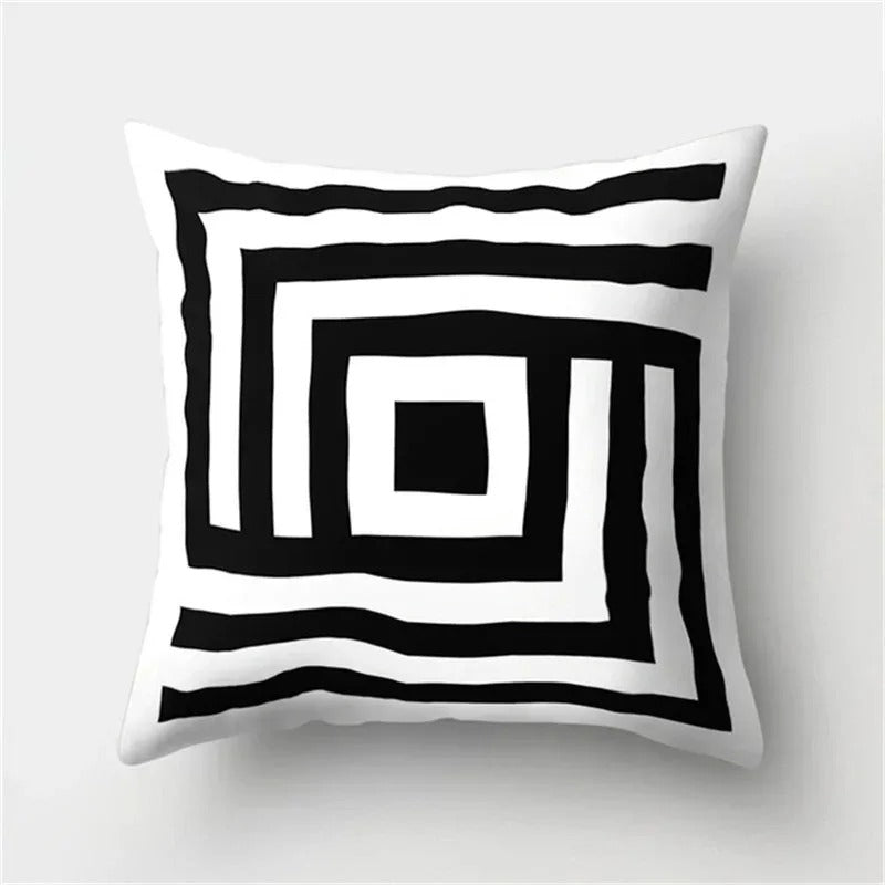 Modern Geometric Decor Pillow Cover