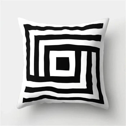 Modern Geometric Decor Pillow Cover