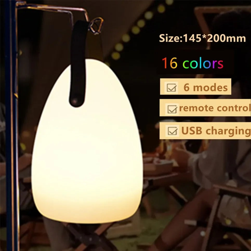 Compact Wireless LED Table Lamp with Remote - Cofik